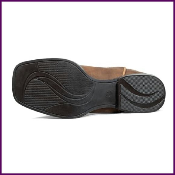 Wide Calf Square Toe Cowboy Boots Mid-Calf Western Boots Women's - Picture 6 of 8